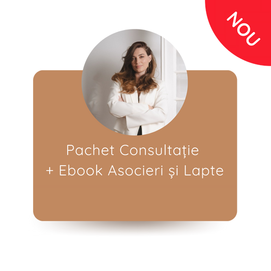 Pachet consultație plus Ebook "Despre Asocieri și Lapte"